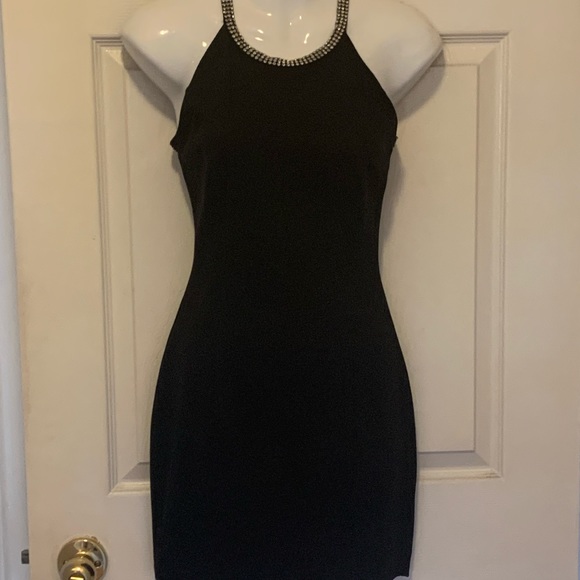 Black Guess Dress size 4 - Picture 1 of 9